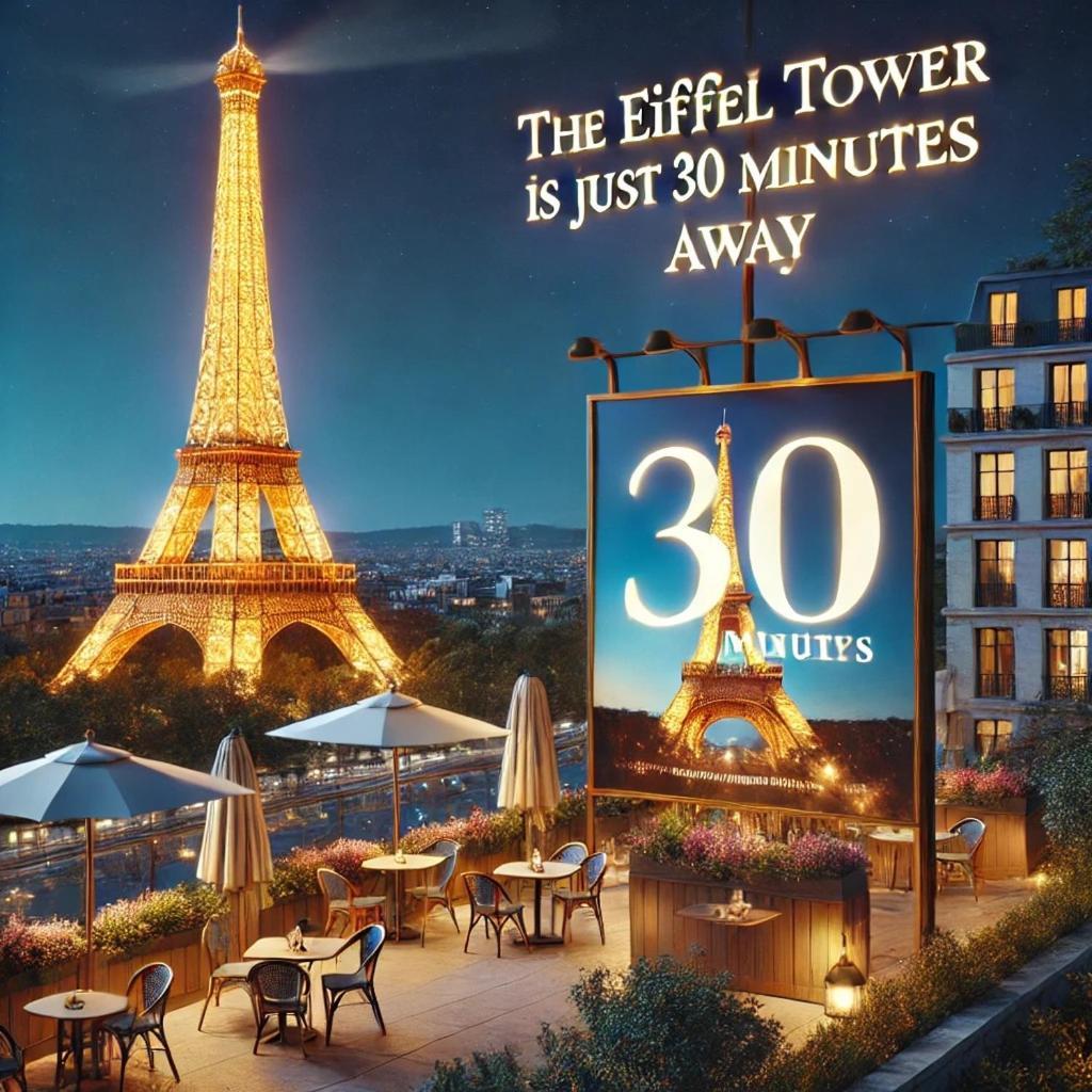 La Maison Est Situee En Face De La Gare ボンディ エクステリア 写真